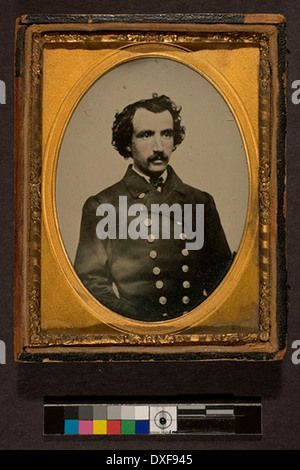 Civil War soldier in naval uniform Civil War soldier in naval uniform Stock Photo