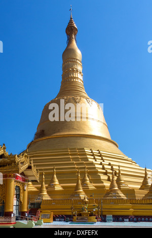 The 'Mon' pagoda of Shwemawdaw Paya is a stupa located in Bago, Myanmar (Burma)