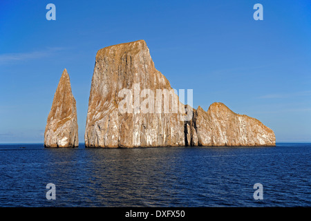 Kicker Rock, near San Cristobal Island, Galapagos Islands, Ecuador Stock Photo