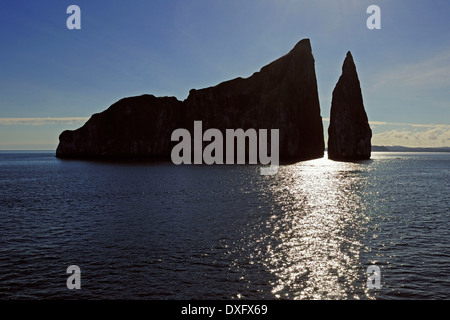 Kicker Rock, near San Cristobal Island, Galapagos Islands, Ecuador Stock Photo