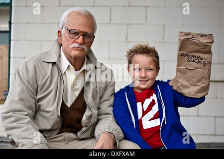 Jackass Presents : Bad Grandpa Stock Photo