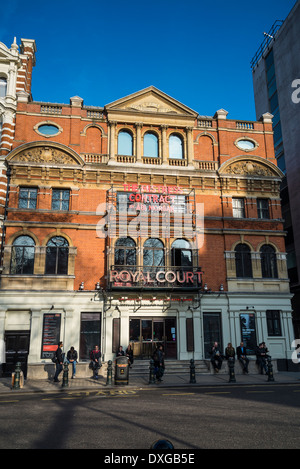 Royal Court theatre, Sloane Square, Chelsea, London, UK Stock Photo