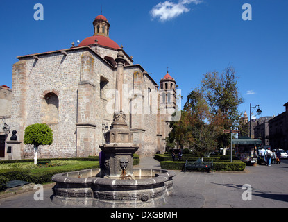 America, Mexico, Michoacan state, Morelia city, historical center Stock Photo