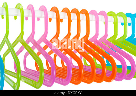 https://l450v.alamy.com/450v/dxgpky/colored-plastic-hangers-hanging-on-a-rod-in-an-empty-white-closet-dxgpky.jpg