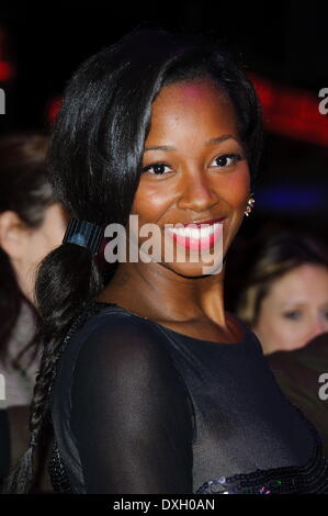 Jamelia Niela Davis Gambit - world film premiere held at The Empire ...