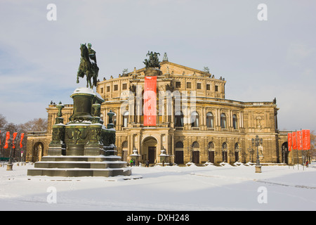 Semper Opera, Dresden, Germany Stock Photo
