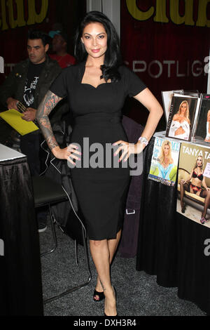 Adult Fillm Actress Tera Patrick Exxxotica 2012 at the New Jersey Expo