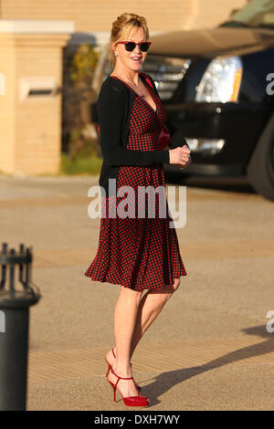 Melanie Griffith Celebrities seen at Barneys New York in Beverly Hills