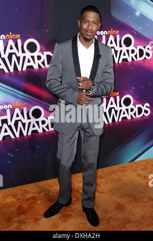 Nick Cannon Nickelodeon's 2012 TeenNick HALO Awards, held at the Hollywood Palladium - Arrivals Hollywood, California - 17.11.12 Featuring: Nick Cannon When: 16 Nov 2012 Stock Photo
