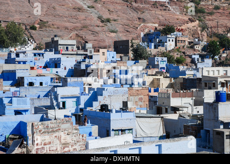 View of Jodhpur, the Blue City, Rajasthan, India Stock Photo