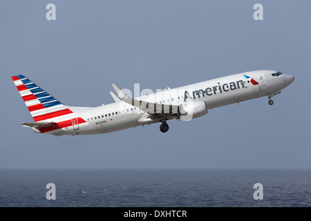 American Airlines Boeing 737-800 with the registration N930NN Stock Photo