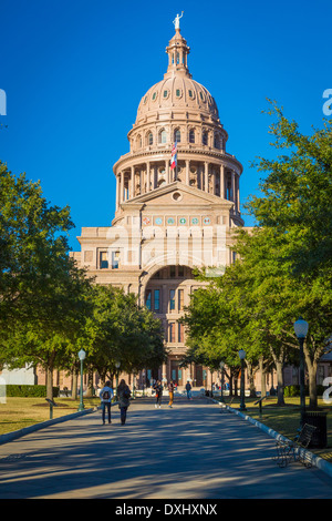 The Texas State Capitol, located in downtown Austin, Texas Stock Photo