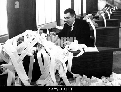 THE ADDING MACHINE Stock Photo