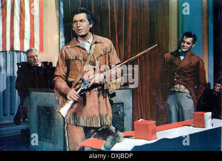 DAVY CROCKETT, KING OF THE WILD FRONTIER Stock Photo