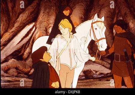 THE LORD OF THE RINGS (US1978) ANIMATED FEATURE SAM, LEGOLAS Stock Photo