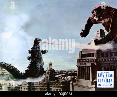KING KONG VS. GODZILLA, Godzilla, King Kong, 1963, fight Stock Photo ...