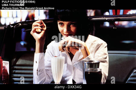 Uma Thurman / Pulp Fiction 1994 Directed By Quentin Tarantino Stock ...