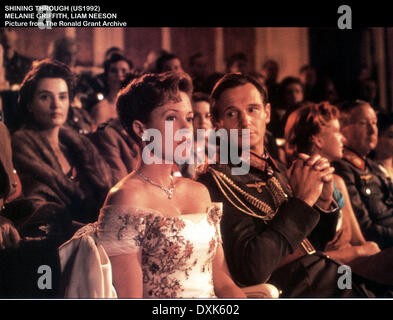 MELANIE GRIFFITH, LIAM NEESON, SHINING THROUGH, 1992 Stock ...
