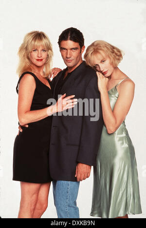 ANTONIO BANDERAS DARYL HANNAH MELANIE GRIFFITH TWO MUCH (1995 Stock ...