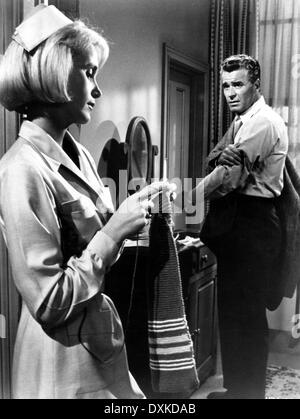 James Garner, Eva Marie Saint, on-set of the Film, 