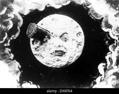 LE VOYAGE DANS LA LUNE Stock Photo