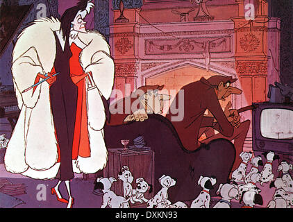 ONE HUNDRED AND ONE DALMATIANS Stock Photo