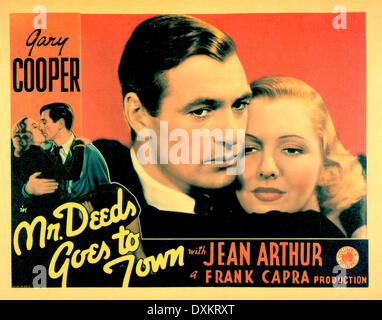 MR DEEDS GOES TO TOWN Stock Photo