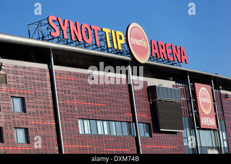 Slavia Prague, FC footbal stadium, Eden, Vrsovice. Prague Czech Republic Stock Photo