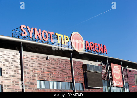 Slavia Prague, FC footbal stadium, Eden, Vrsovice. Prague Czech Republic Stock Photo