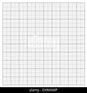 Gray grid paper Stock Photo