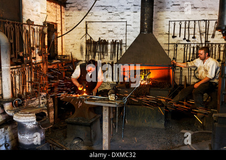 Blacksmith - Victorian period Stock Photo - Alamy