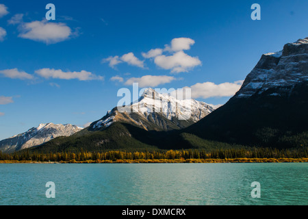 Scenic Mountain Views Kananaskis Country Alberta Canada Stock Photo