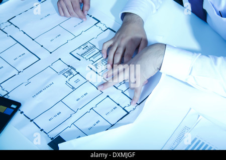 Indian Business People Meeting in Office Stock Photo