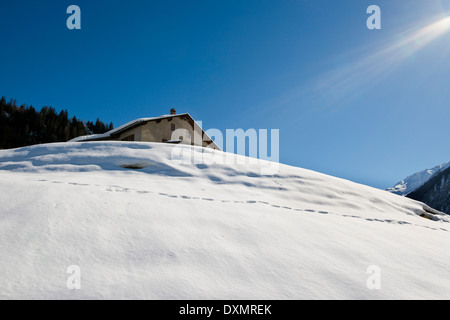 Switzerland, Canton Grisons, surrounding of Vals Stock Photo