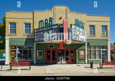 The historic Mar Theater, which opened in 1937, is still in operation ...