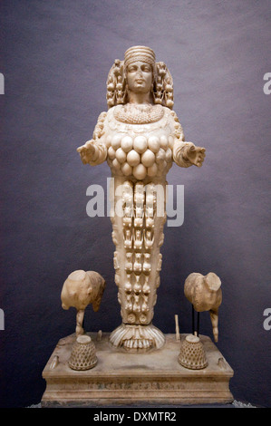 ASIA, Turkey, Selçuk, Ephesus Museum, Ephesian Artemis Statue (125 - 175 AD) Stock Photo