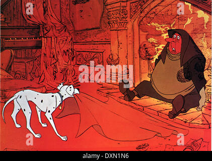 ONE HUNDRED AND ONE DALMATIANS Stock Photo