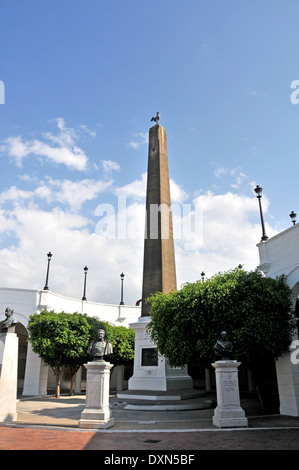 Plaza de Francia at Las Bovedas Casco Antiguo Panama Stock Photo