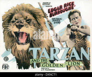 TARZAN AND THE GOLDEN LION Stock Photo