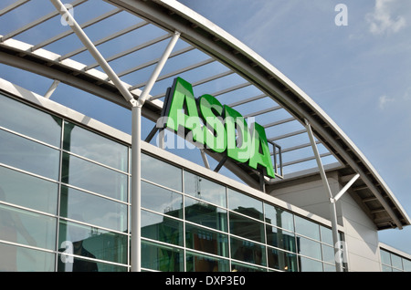 Asda Supermarket exterior, Edmonton Green, London, UK Stock Photo