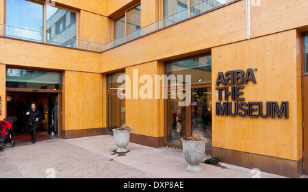 Stockholm, Sweden - Abba Museum, Djurgården, Östermalm Stock Photo