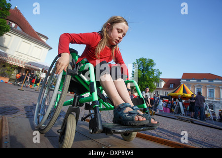 Germany Disability Potsdam, Germany, Street Festival of European protest day for the ...