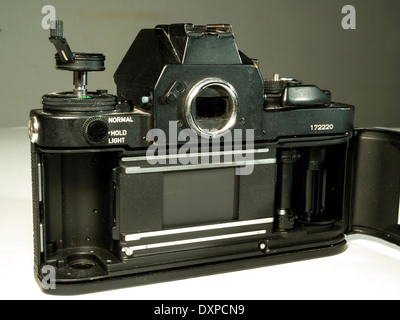 canon F1 1980s single lens reflex professional camera Stock Photo