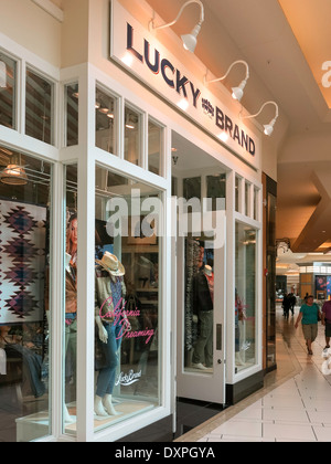 Lucky Brand Store in the International Plaza, Tampa, FL, USA Stock Photo