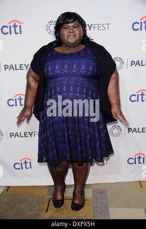 Los Angeles, California, USA. 28th Mar, 2014. Gabourey Sidibe attends PaleyFest - Closing Night Presentation - of ''American Horror Story'' held at the Dolby Theatre on March 28th, 2014 in Hollywood, California, USA. Credit:  TLeopold/Globe Photos/ZUMAPRESS.com/Alamy Live News Stock Photo