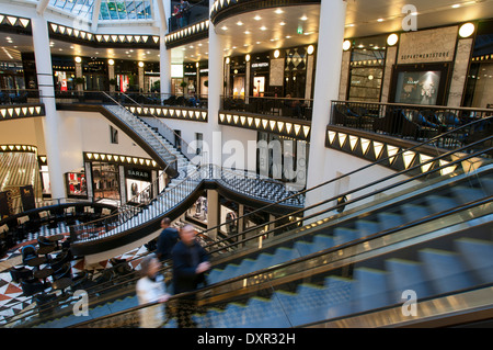 Quartier 205, luxury shopping mall in Berlin. Friedrichstrasse is one of the most legendary streets in the whole city, combining Stock Photo