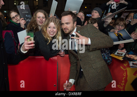 Berlin, Germany, Aaron Michael Paul at the 64th Berlinale Stock Photo