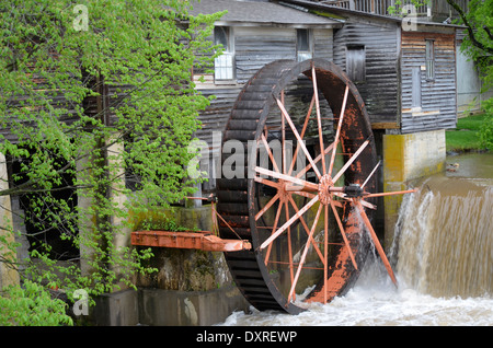 Old Mill in Pigeon Forge Tennessee, USA Stock Photo