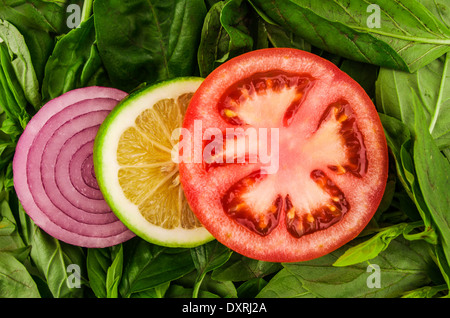 tomatoes salad Stock Photo