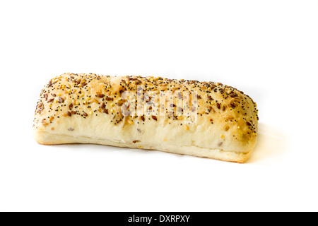 Seeded bread roll Stock Photo